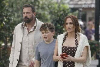 Jennifer Lopez and Ben Affleck Share a Low Key Holiday Shopping Outing in Los Angeles with His Son Sam